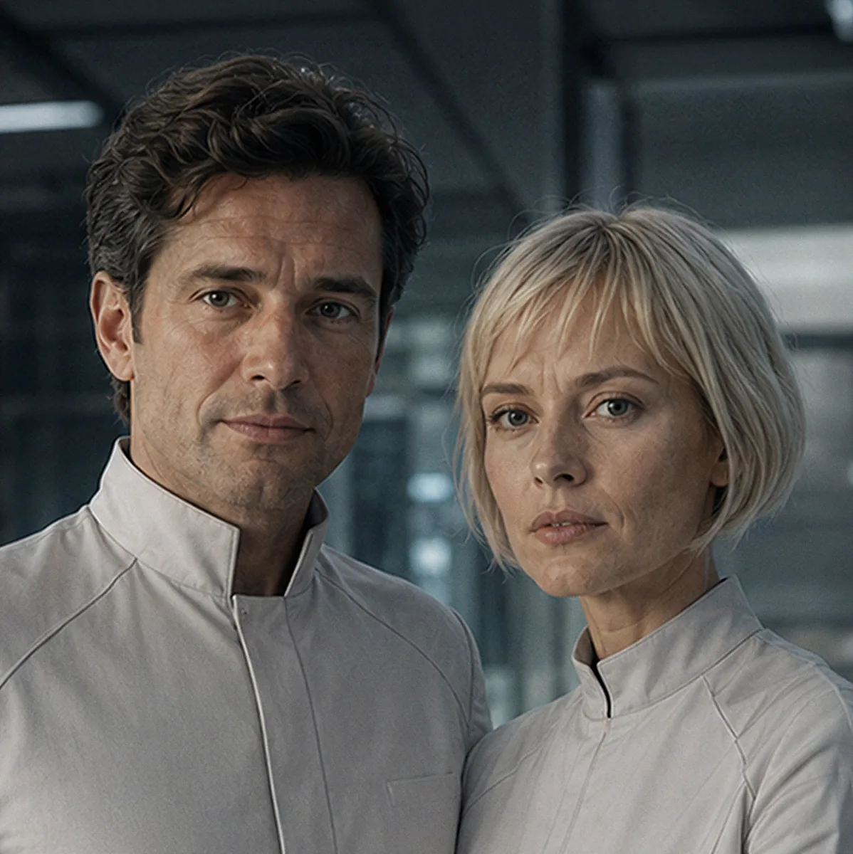 Portrait of Jonathan and Elena Voss